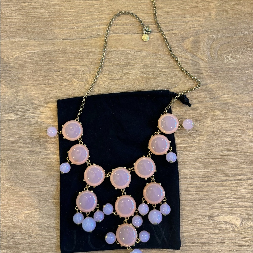 J. Crew Necklace, Light Pink